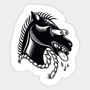 Horse head Sticker